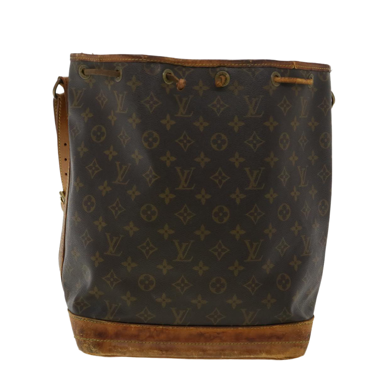 LOUIS VUITTON Monogram Noe Shoulder Bag M42224 LV Auth jk2874