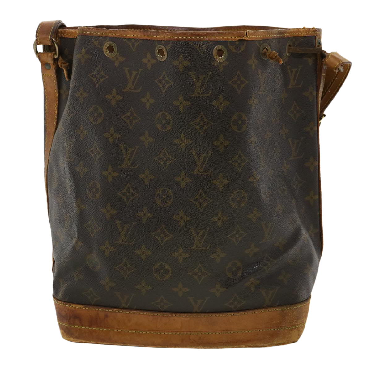 LOUIS VUITTON Monogram Noe Shoulder Bag M42224 LV Auth jk2874