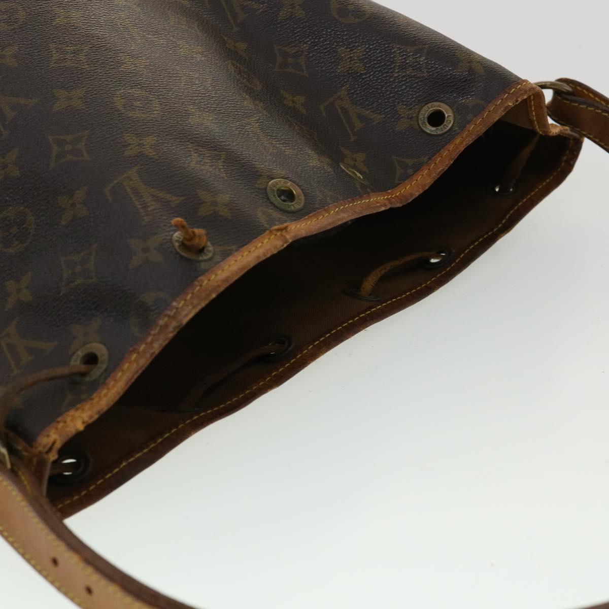 LOUIS VUITTON Monogram Noe Shoulder Bag M42224 LV Auth jk2874