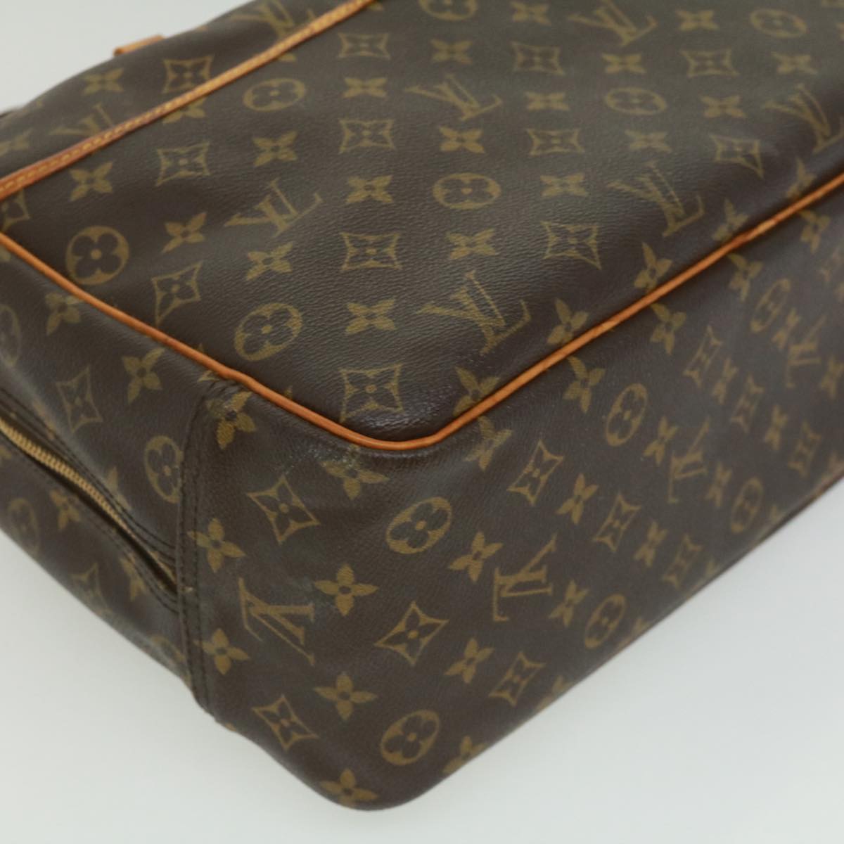 LOUIS VUITTON Monogram Deauville Hand Bag M47270 LV Auth jk2894