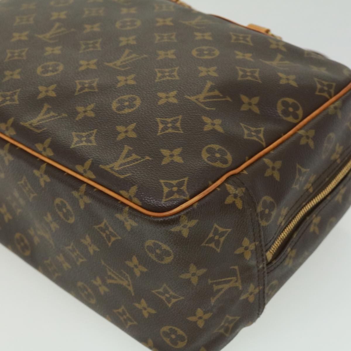 LOUIS VUITTON Monogram Deauville Hand Bag M47270 LV Auth jk2894