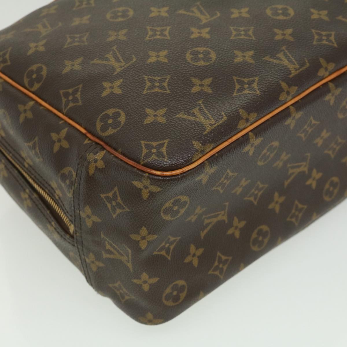 LOUIS VUITTON Monogram Deauville Hand Bag M47270 LV Auth jk2894