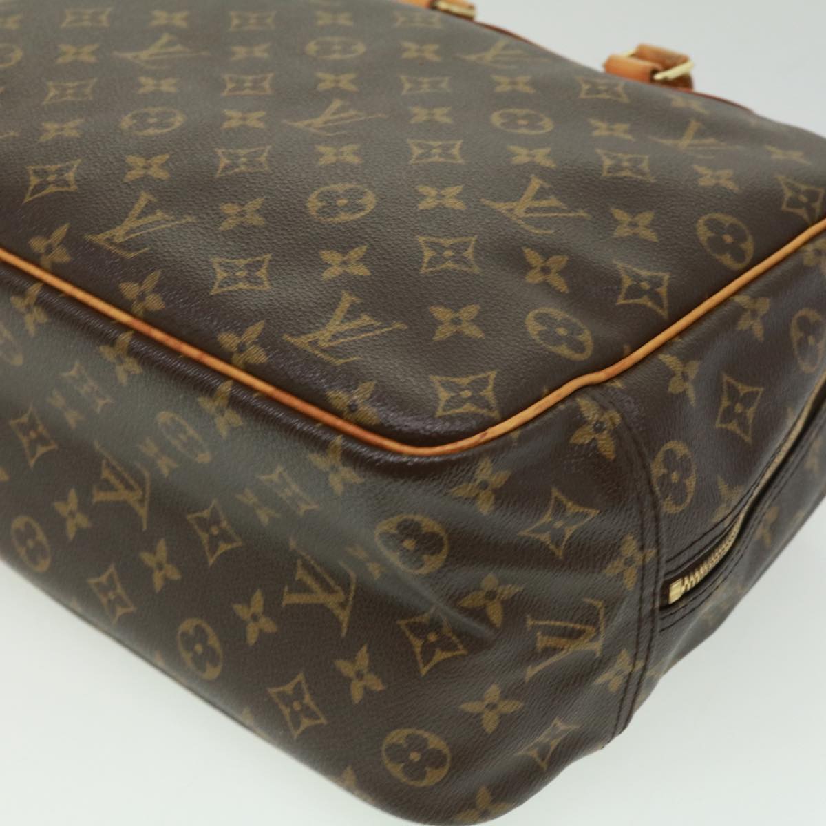 LOUIS VUITTON Monogram Deauville Hand Bag M47270 LV Auth jk2896