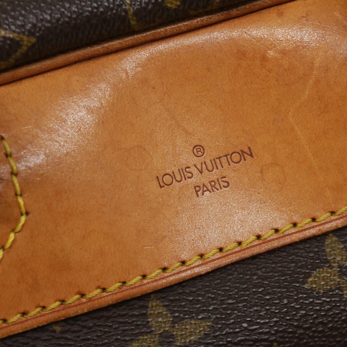 LOUIS VUITTON Monogram Deauville Hand Bag M47270 LV Auth jk2896