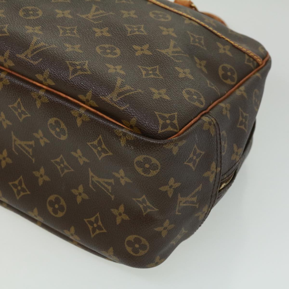 LOUIS VUITTON Monogram Deauville Hand Bag M47270 LV Auth jk2897