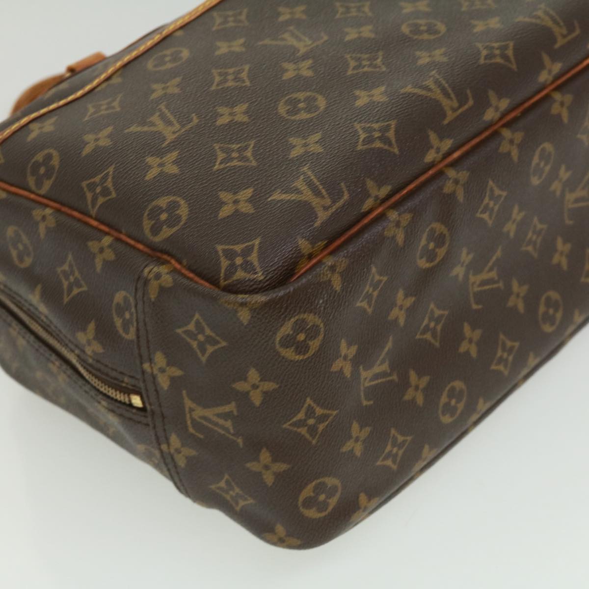 LOUIS VUITTON Monogram Deauville Hand Bag M47270 LV Auth jk2897