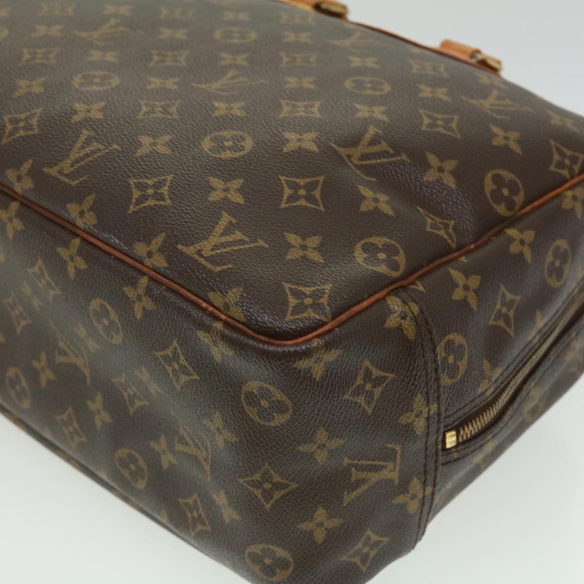 LOUIS VUITTON Monogram Deauville Hand Bag M47270 LV Auth jk2897