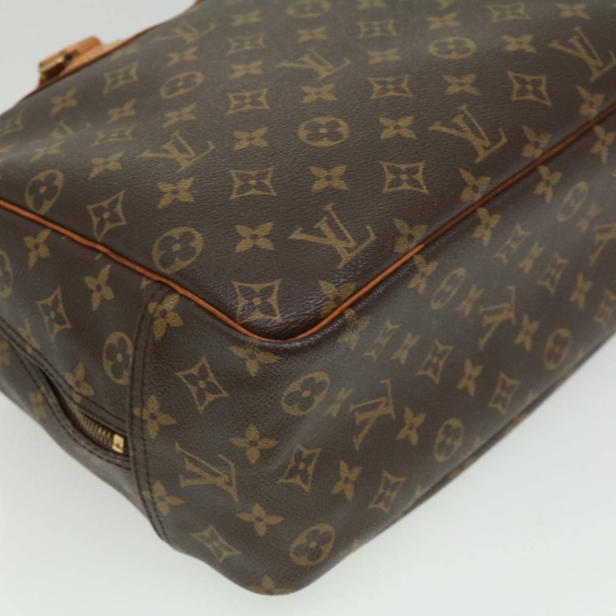 LOUIS VUITTON Monogram Deauville Hand Bag M47270 LV Auth jk2897