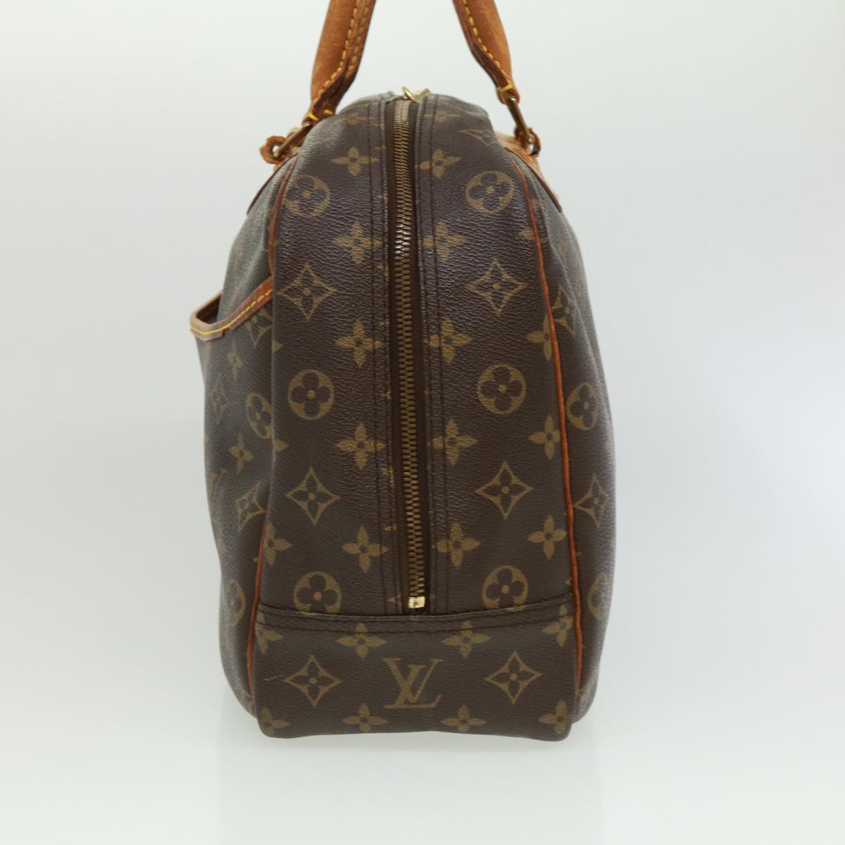 LOUIS VUITTON Monogram Deauville Hand Bag M47270 LV Auth jk2897