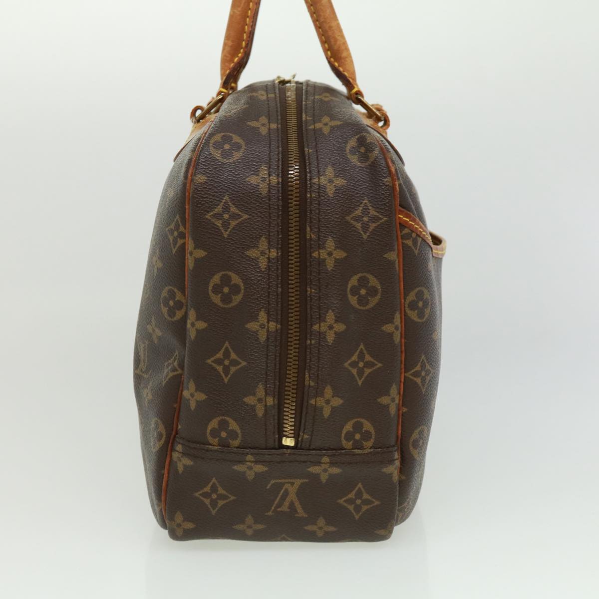 LOUIS VUITTON Monogram Deauville Hand Bag M47270 LV Auth jk2897