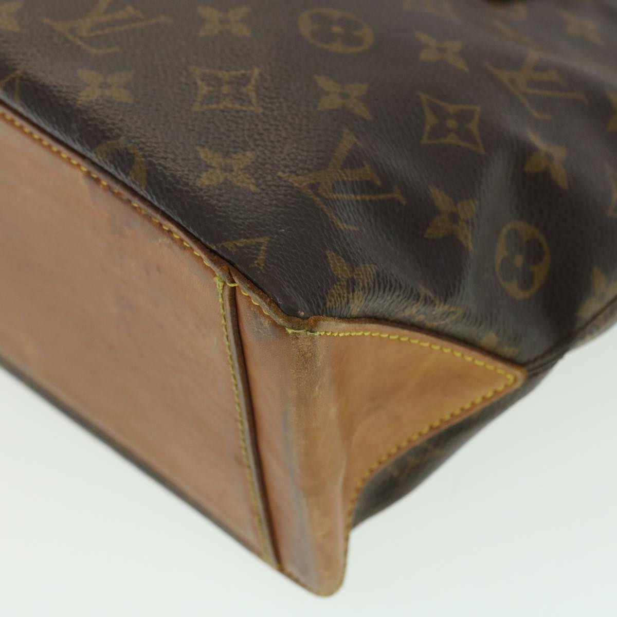 LOUIS VUITTON Monogram Cabas Piano Tote Bag M51148 LV Auth jk2904