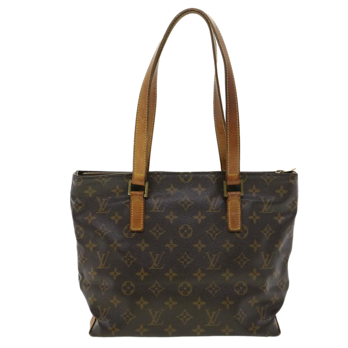 LOUIS VUITTON Monogram Cabas Piano Tote Bag M51148 LV Auth jk2904 - 0