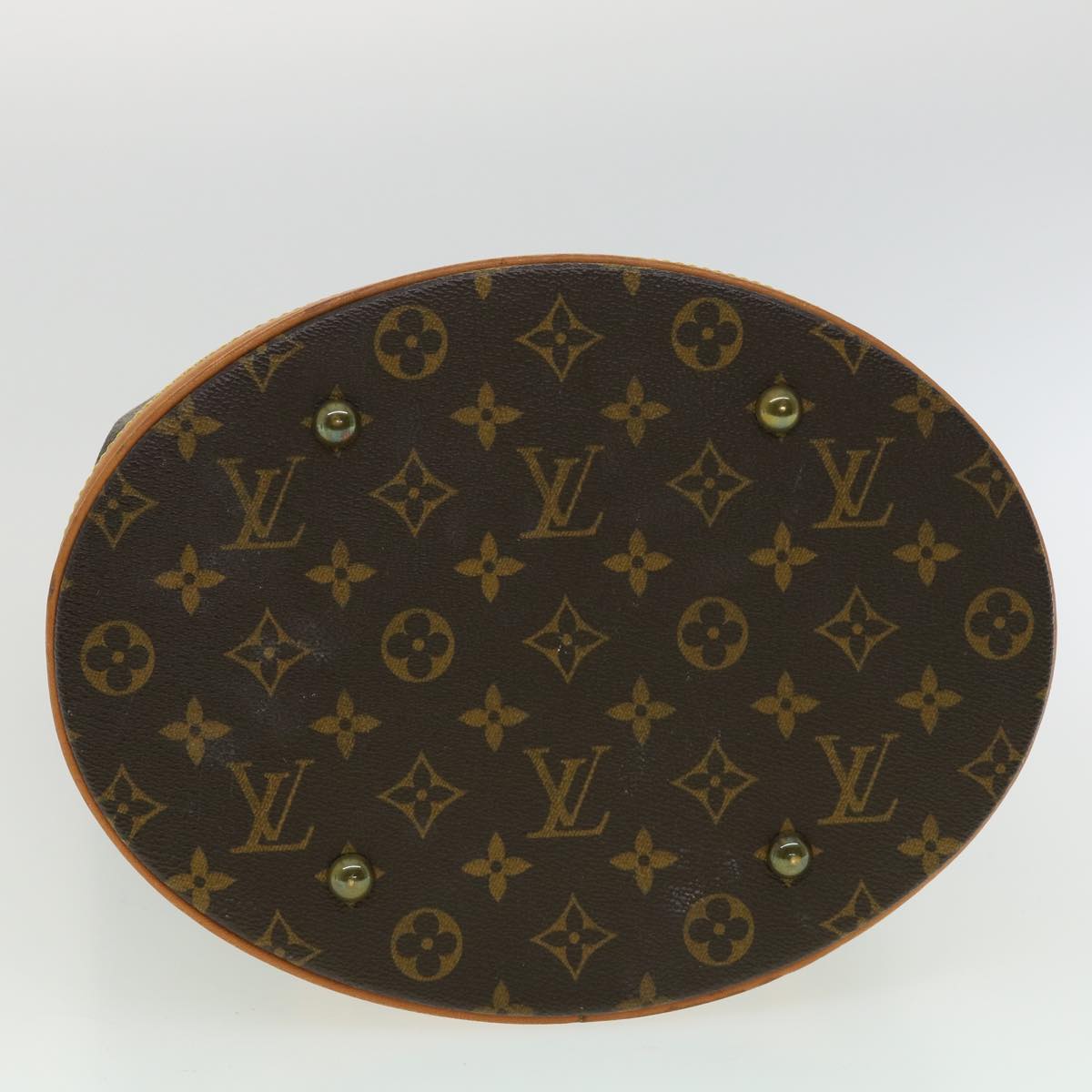 LOUIS VUITTON Monogram Bucket GM Shoulder Bag M42236 LV Auth jk2908