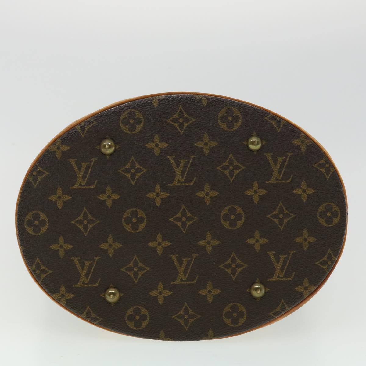 LOUIS VUITTON Monogram Bucket GM Shoulder Bag M42236 LV Auth jk2910