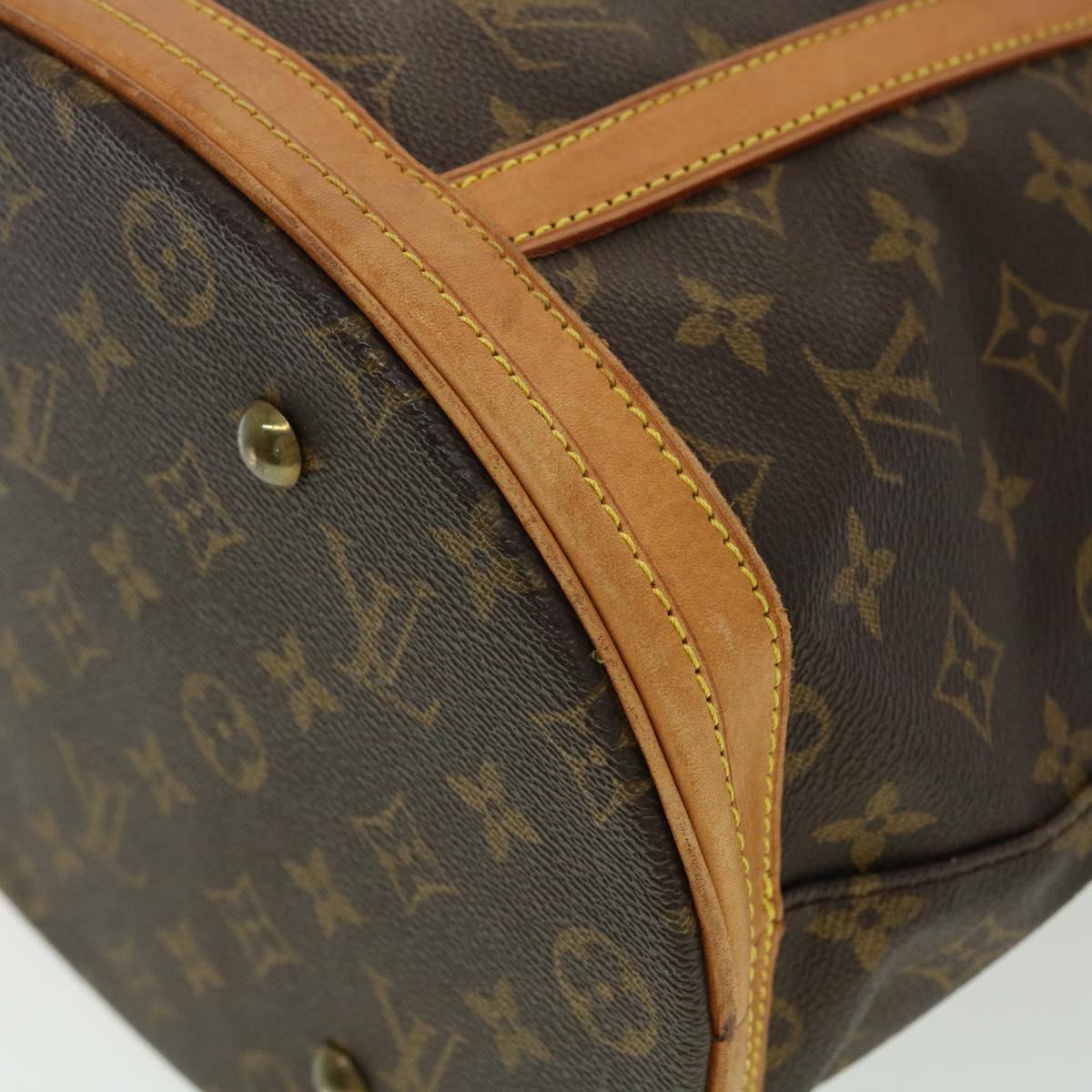 LOUIS VUITTON Monogram Bucket GM Shoulder Bag M42236 LV Auth jk2910