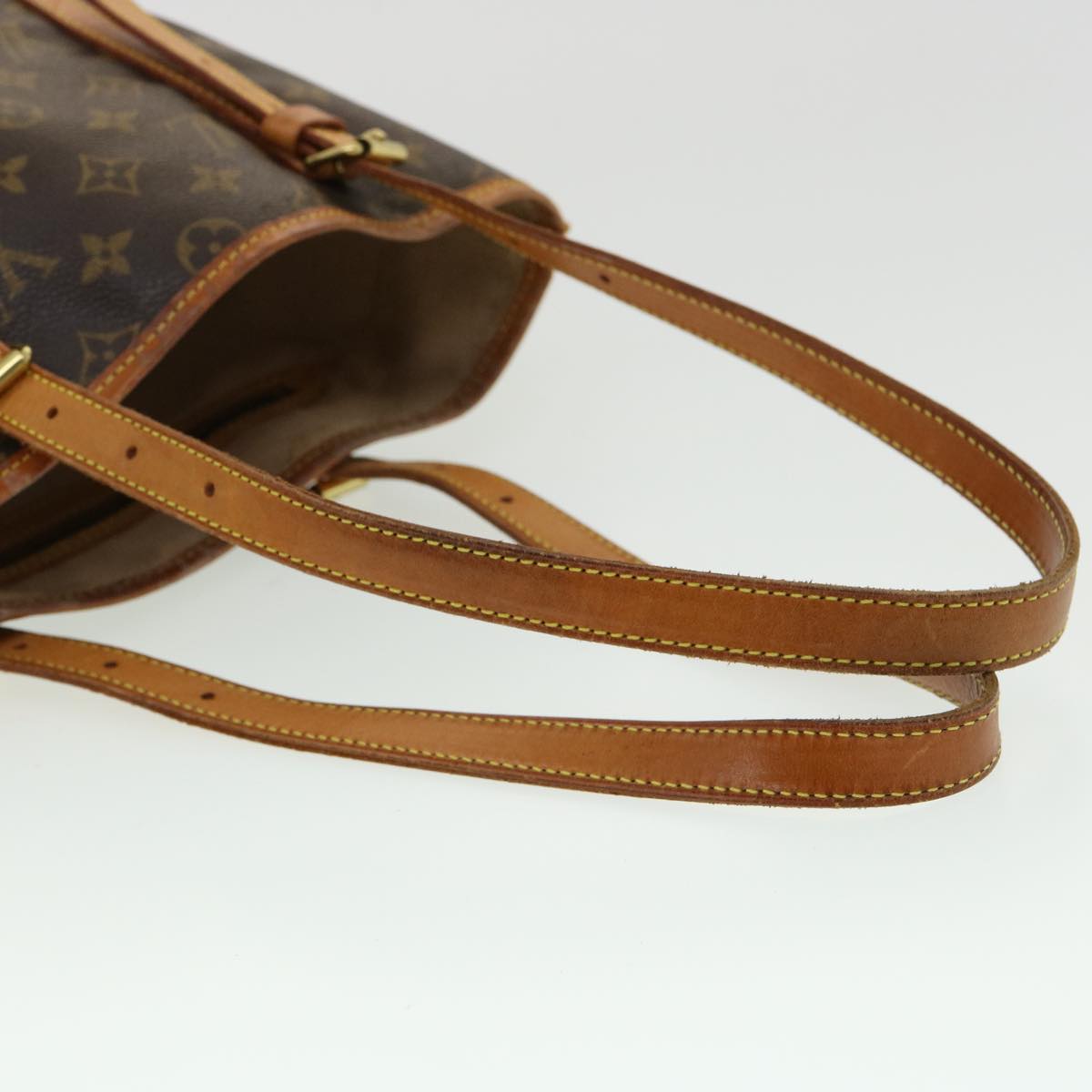 LOUIS VUITTON Monogram Bucket GM Shoulder Bag M42236 LV Auth jk2910