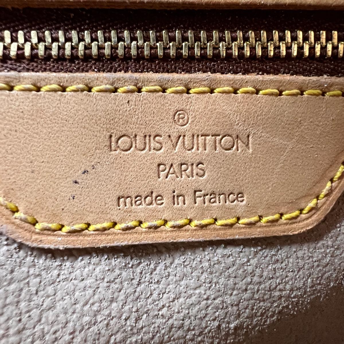 LOUIS VUITTON Monogram Bucket GM Shoulder Bag M42236 LV Auth jk2911