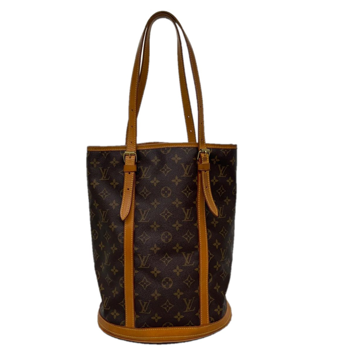 LOUIS VUITTON Monogram Bucket GM Shoulder Bag M42236 LV Auth jk2913