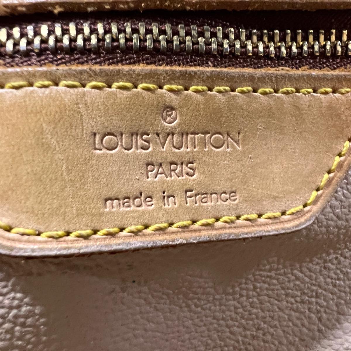 LOUIS VUITTON Monogram Bucket GM Shoulder Bag M42236 LV Auth jk2913