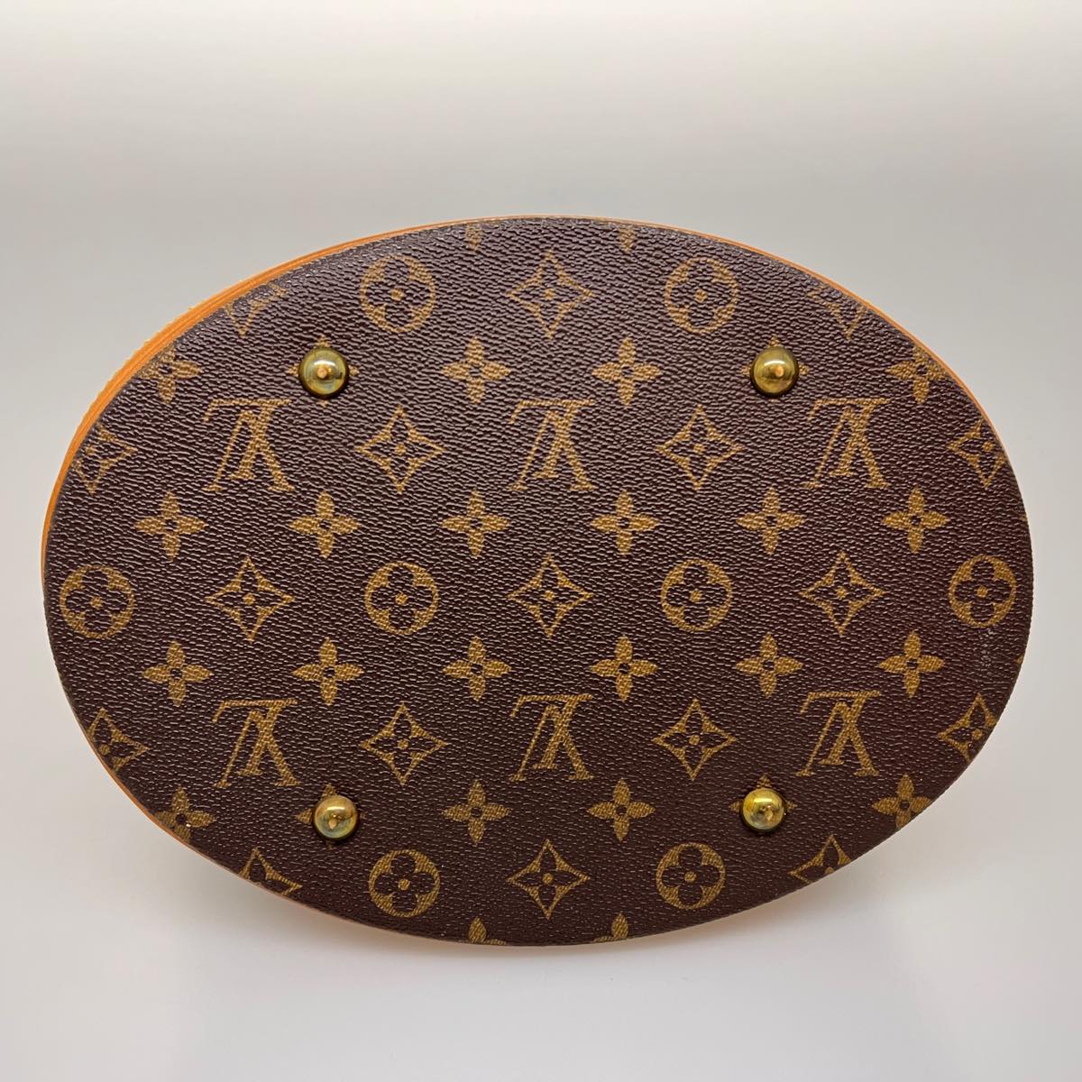 LOUIS VUITTON Monogram Bucket GM Shoulder Bag M42236 LV Auth jk2913