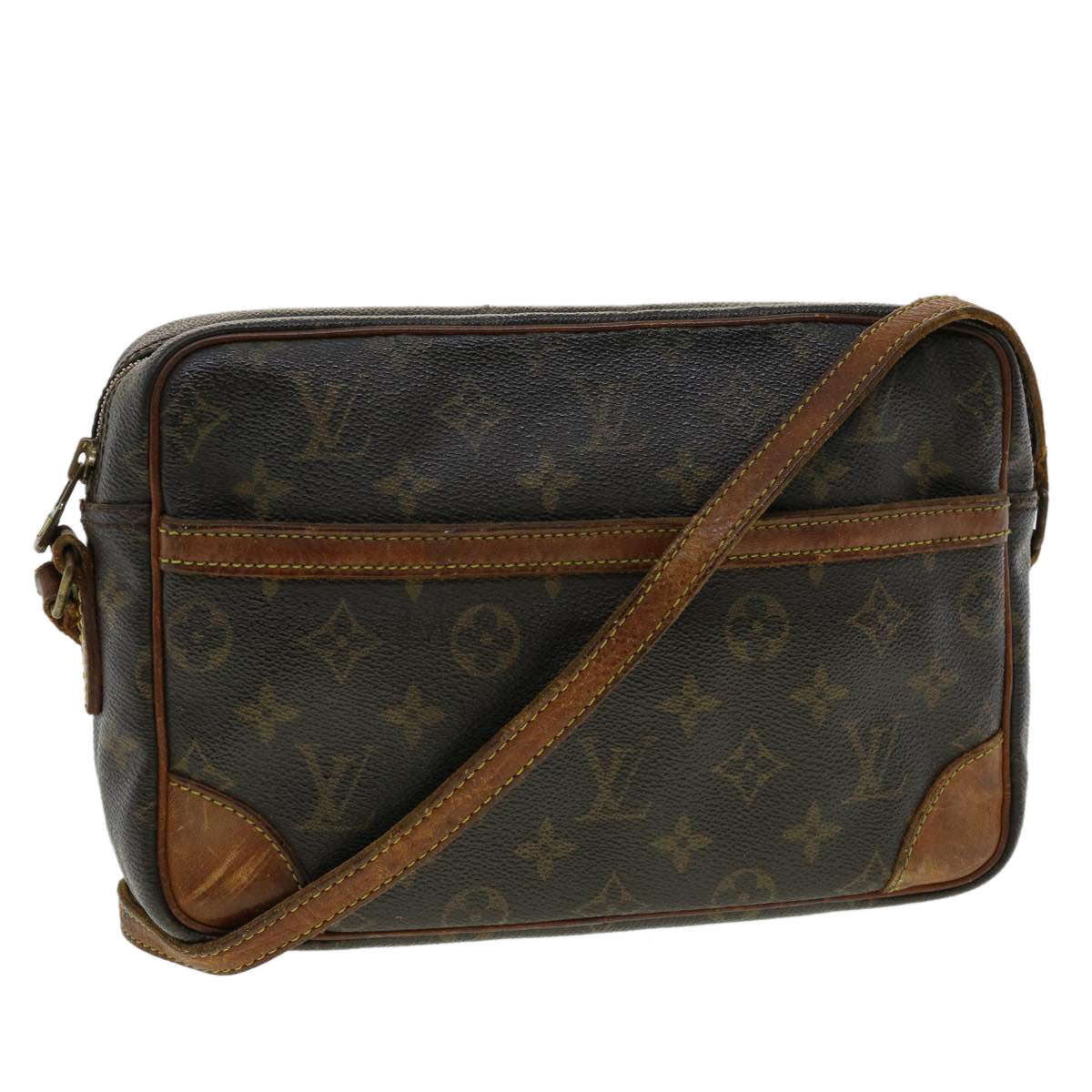 LOUIS VUITTON Monogram Trocadero 27 Shoulder Bag M51274 LV Auth jk2918