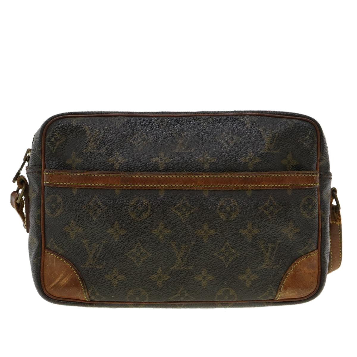 LOUIS VUITTON Monogram Trocadero 27 Shoulder Bag M51274 LV Auth jk2918