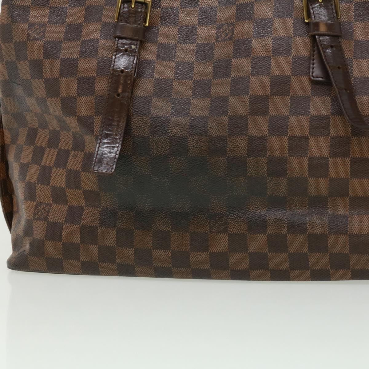 LOUIS VUITTON Damier Ebene Chelsea Tote Bag N51119 LV Auth jk2929