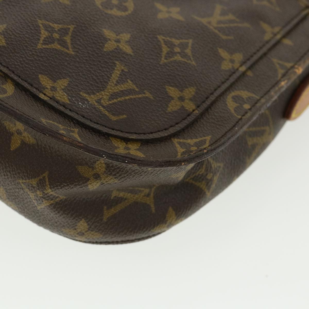 LOUIS VUITTON Monogram Saint Cloud GM Shoulder Bag M51242 LV Auth jk2965