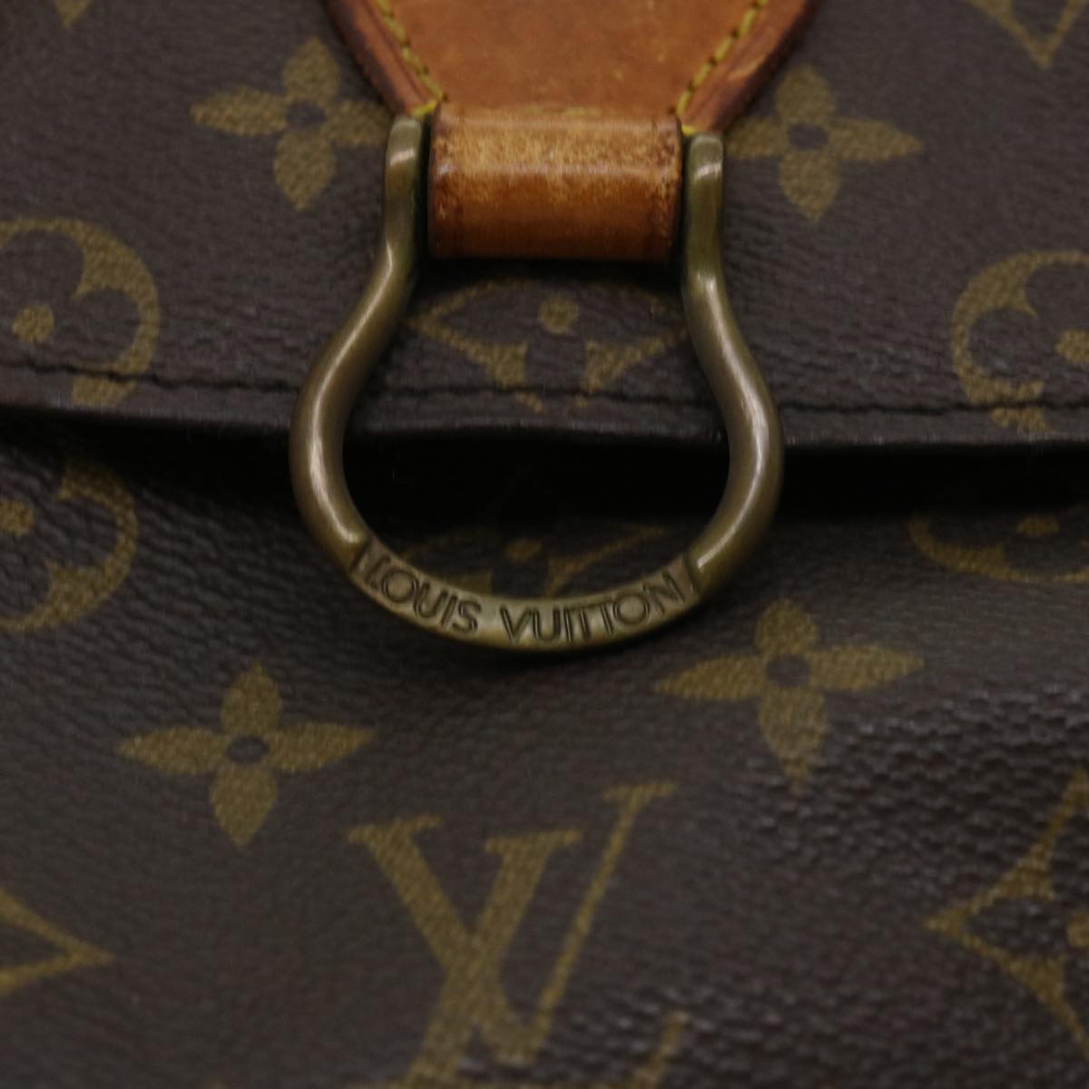 LOUIS VUITTON Monogram Saint Cloud GM Shoulder Bag M51242 LV Auth jk2965