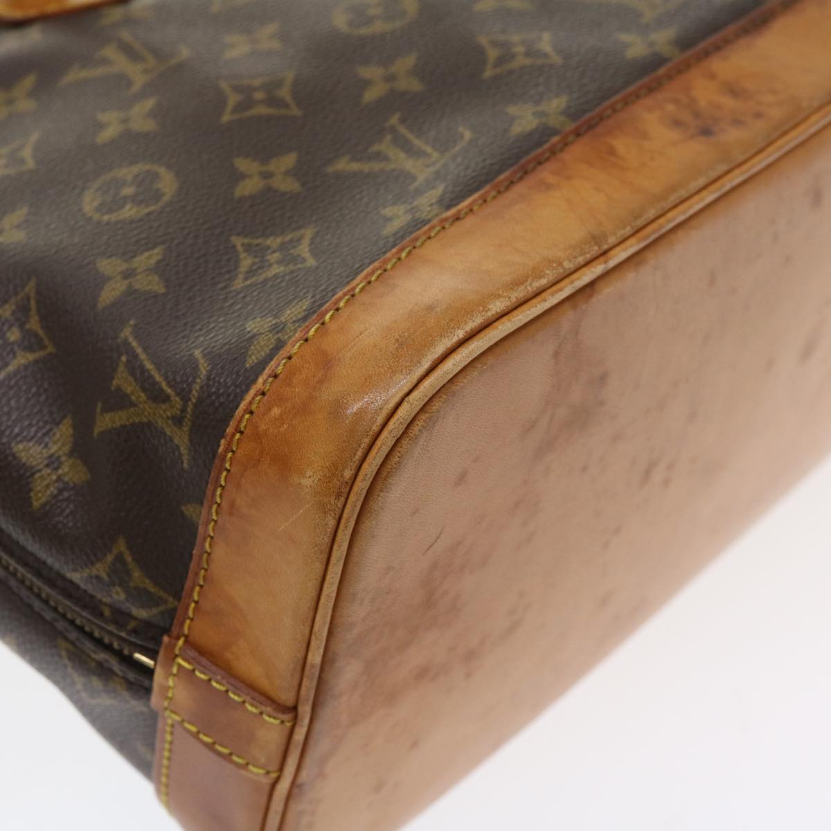 LOUIS VUITTON Monogram Alma Hand Bag M51130 LV Auth jk2974