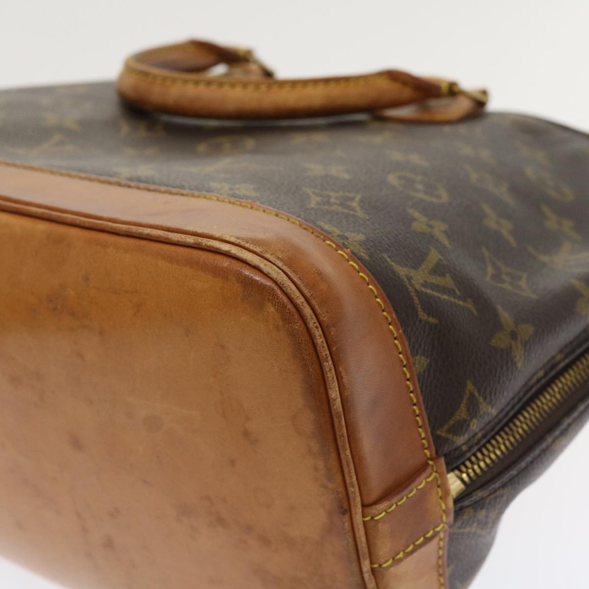 LOUIS VUITTON Monogram Alma Hand Bag M51130 LV Auth jk2974