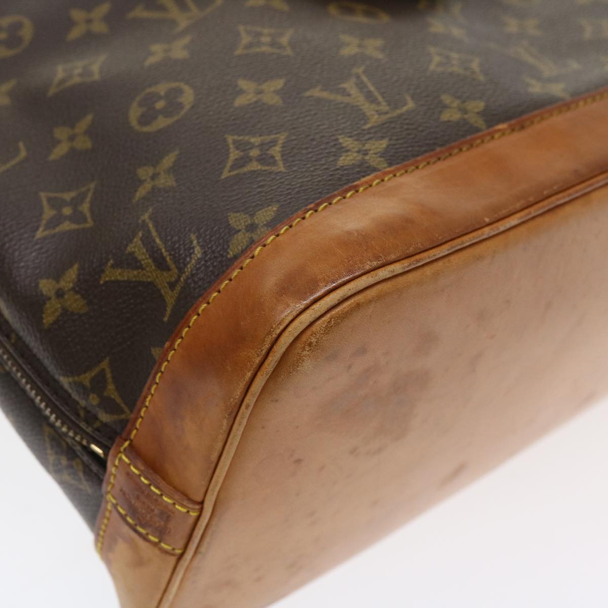 LOUIS VUITTON Monogram Alma Hand Bag M51130 LV Auth jk2974