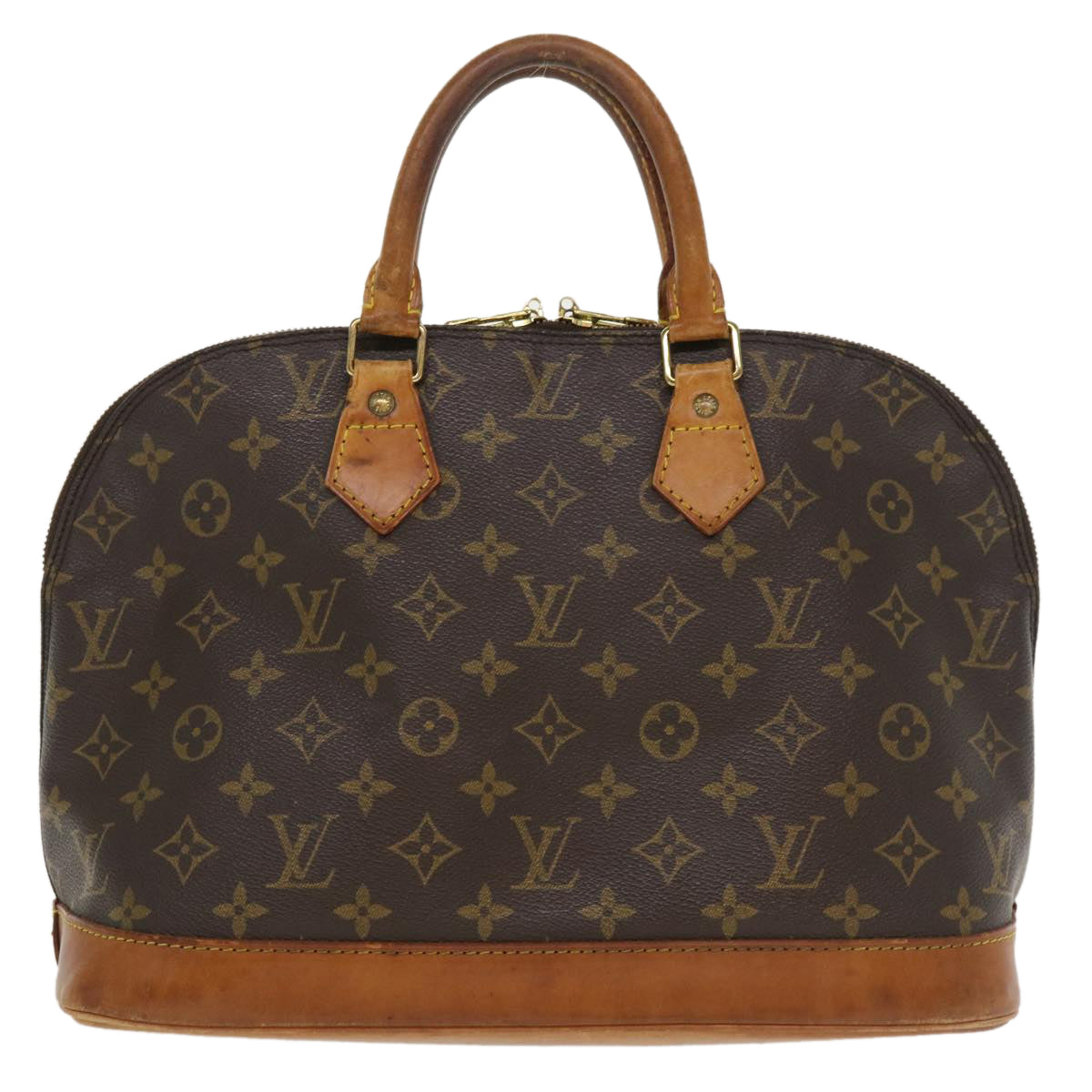 LOUIS VUITTON Monogram Alma Hand Bag M51130 LV Auth jk2974