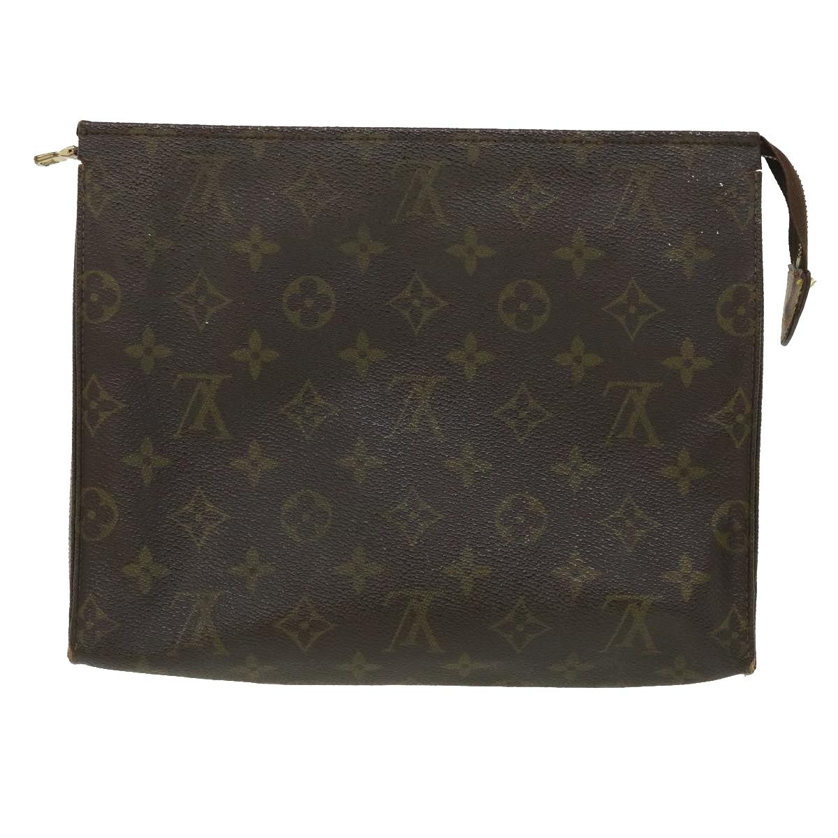 LOUIS VUITTON Monogram Poche Toilette 26 Pouch M47542 LV Auth jk2979