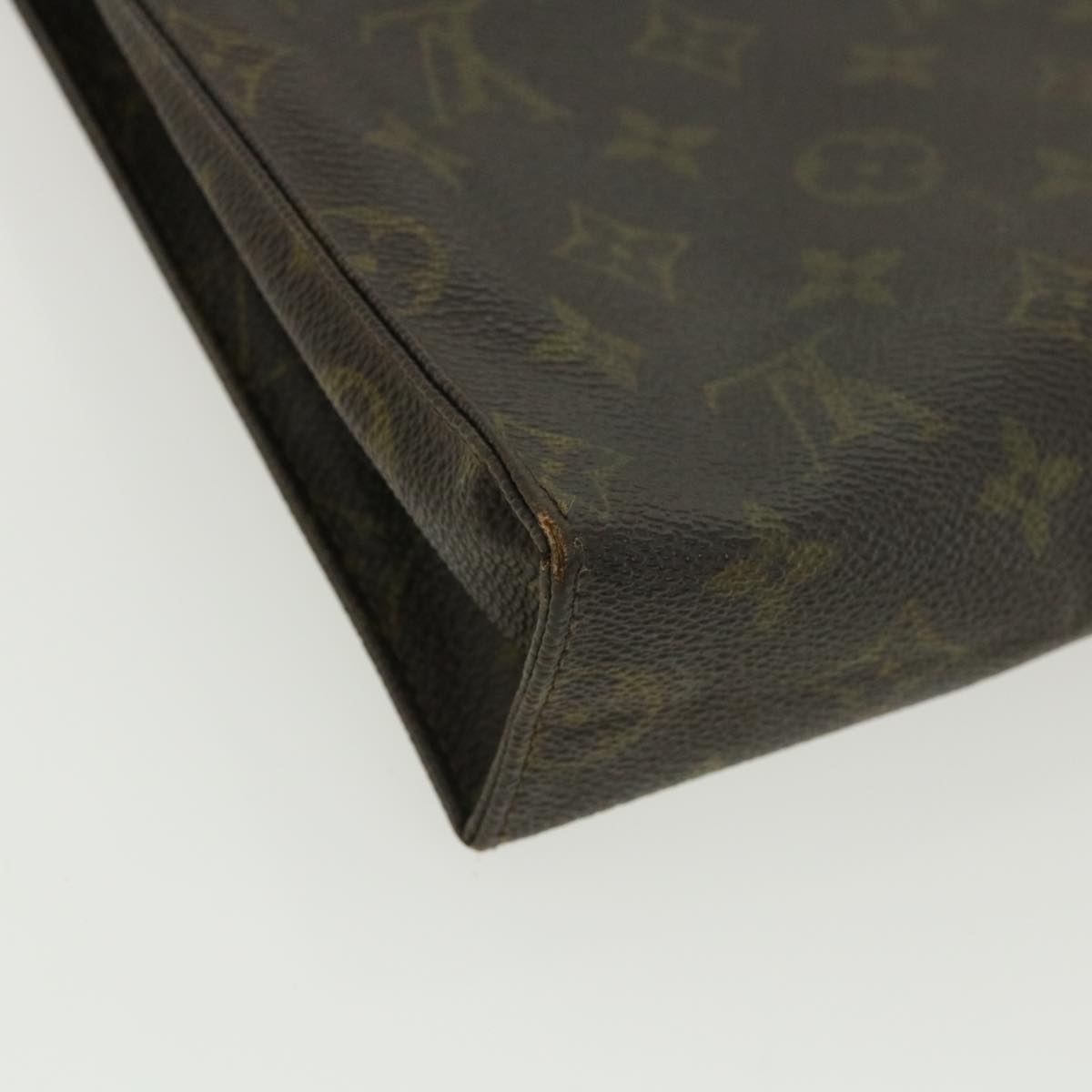 LOUIS VUITTON Monogram Poche Toilette 26 Pouch M47542 LV Auth jk2979