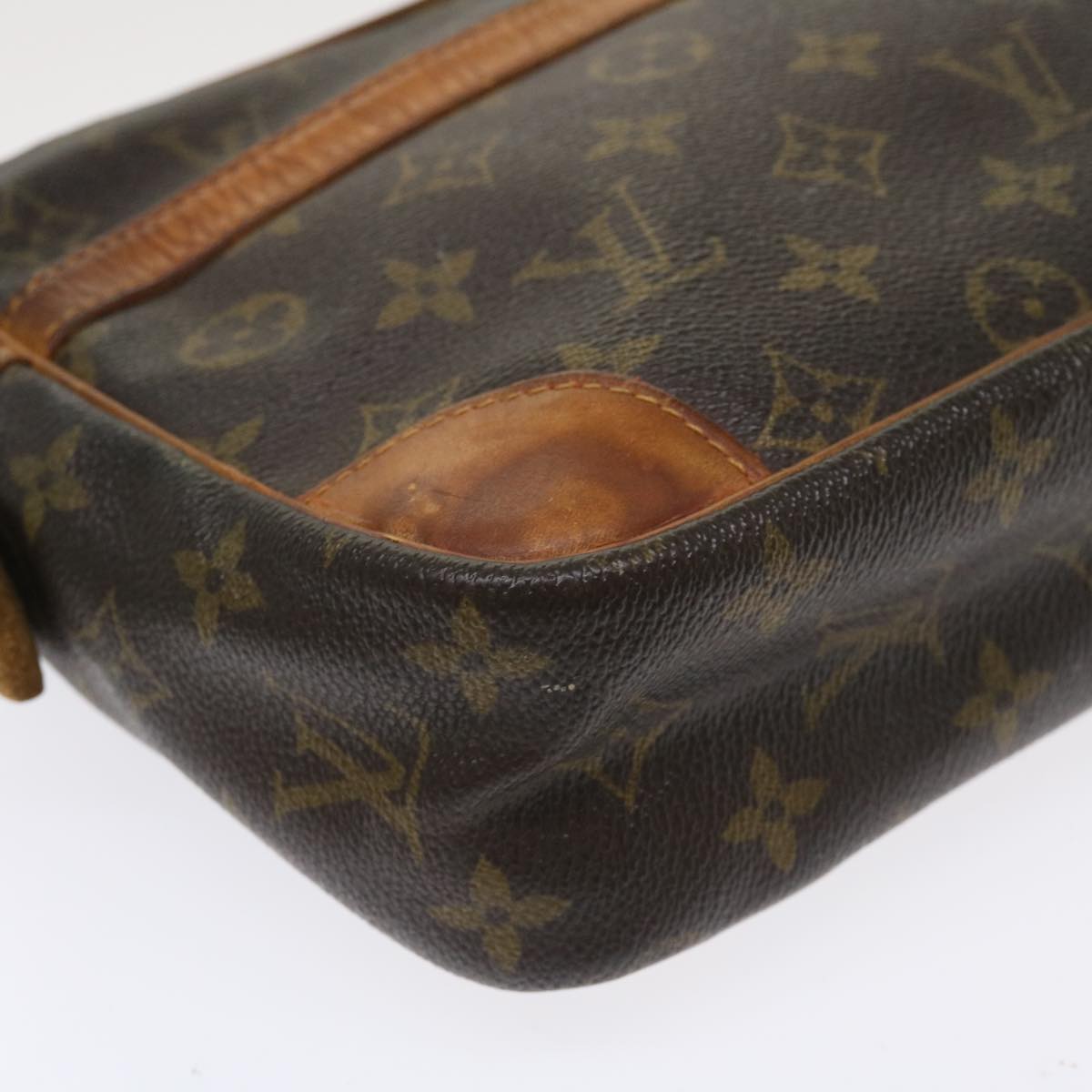 LOUIS VUITTON Monogram Compiegne 28 Clutch Bag M51845 LV Auth 34923