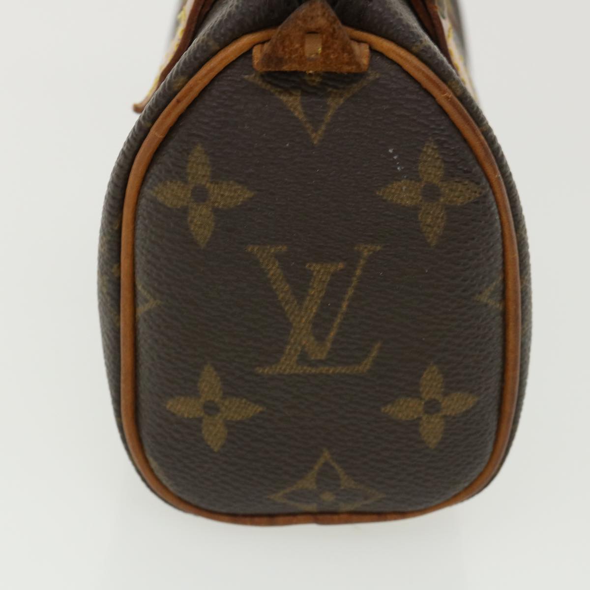 LOUIS VUITTON Monogram Mini Speedy Hand Bag M41534 LV Auth jk2989