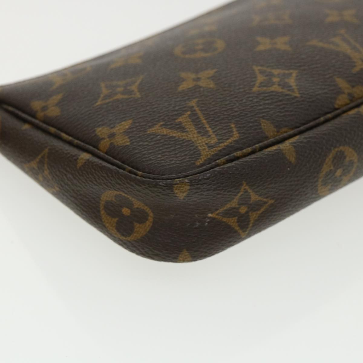 LOUIS VUITTON Monogram Pochette Accessoires Pouch M51980 LV Auth 34928