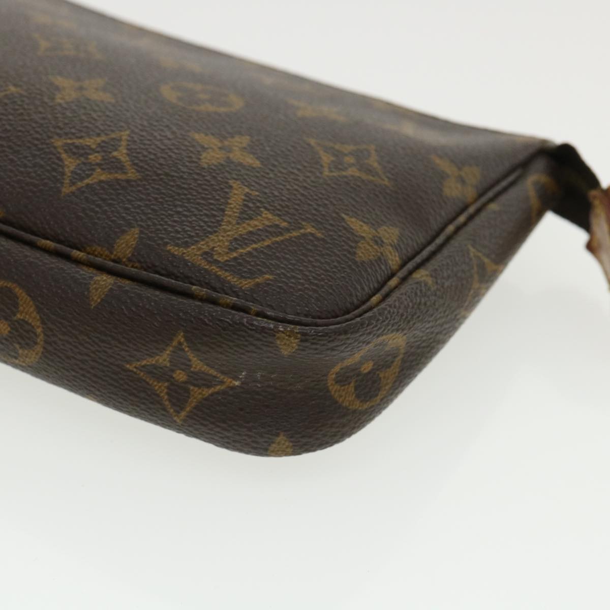 LOUIS VUITTON Monogram Pochette Accessoires Pouch M51980 LV Auth 34928