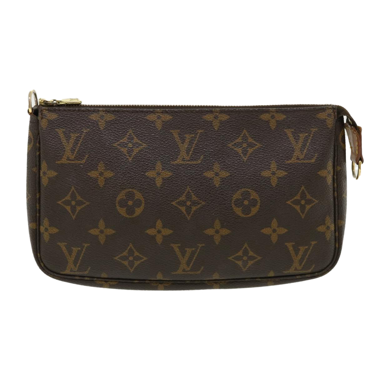 LOUIS VUITTON Monogram Pochette Accessoires Pouch M51980 LV Auth 34928