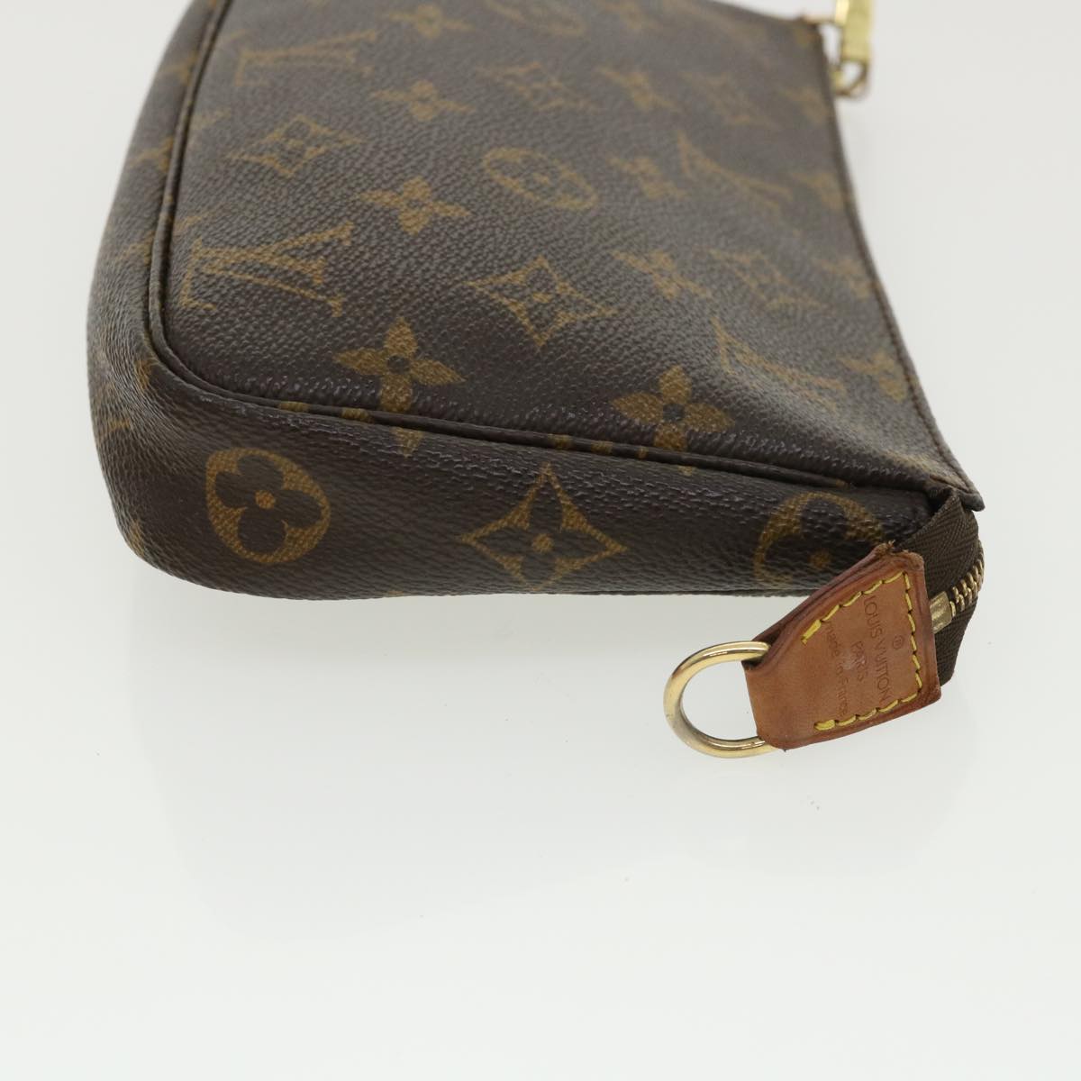 LOUIS VUITTON Monogram Pochette Accessoires Pouch M51980 LV Auth 34928