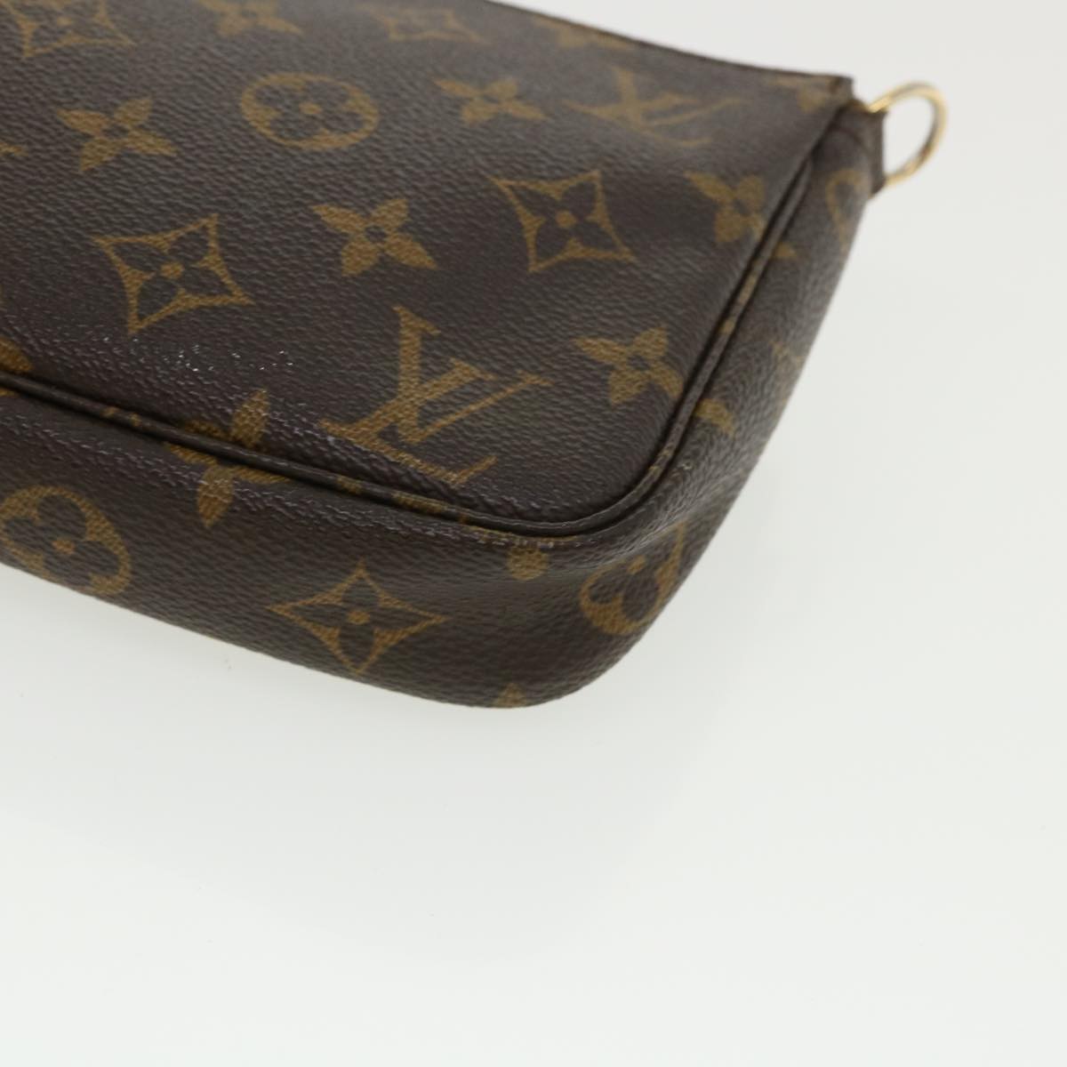 LOUIS VUITTON Monogram Pochette Accessoires Pouch M51980 LV Auth 34928