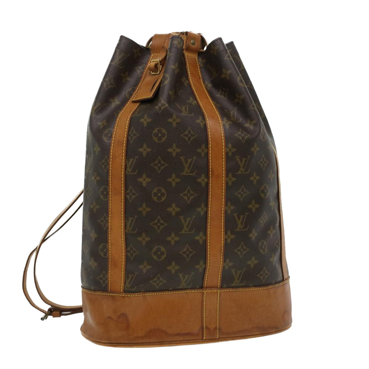 LOUIS VUITTON Monogram Randonnee GM Shoulder Bag M42244 LV Auth jk3000