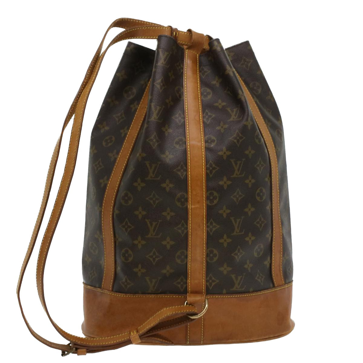 LOUIS VUITTON Monogram Randonnee GM Shoulder Bag M42244 LV Auth jk3000