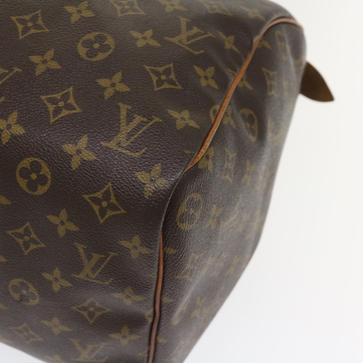 LOUIS VUITTON Monogram Keepall 45 Boston Bag M41428 LV Auth jk3022