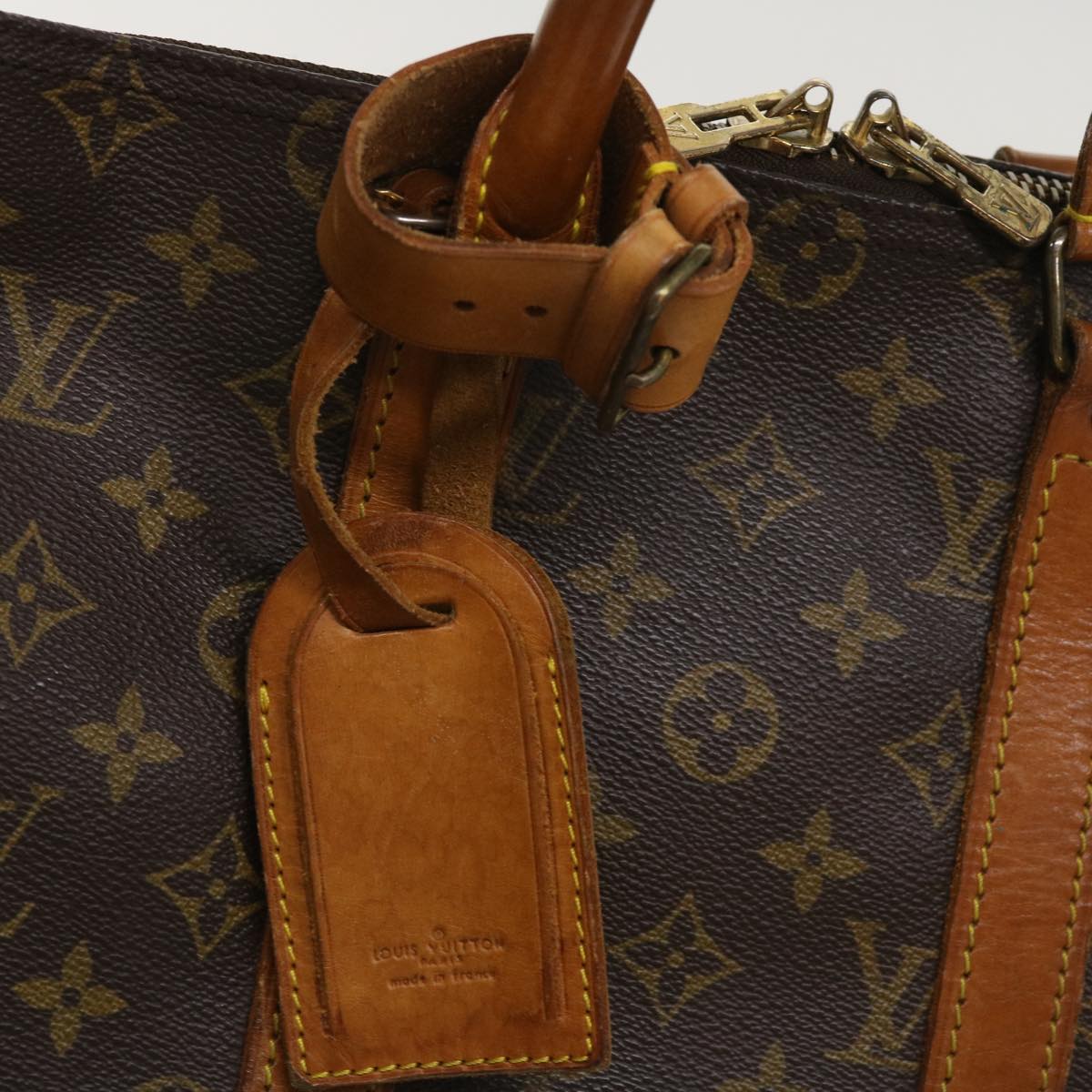 LOUIS VUITTON Monogram Keepall 45 Boston Bag M41428 LV Auth jk3022