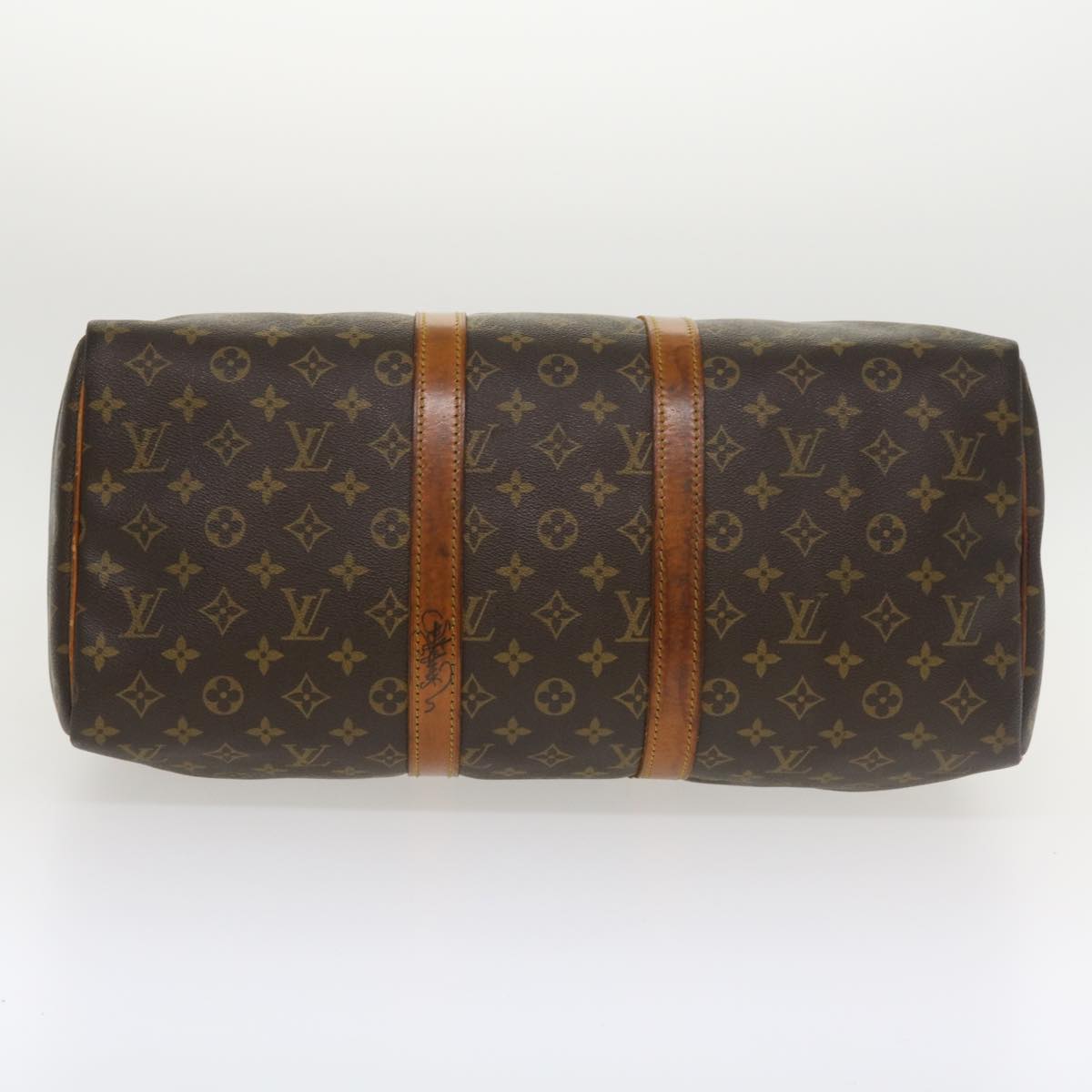 LOUIS VUITTON Monogram Keepall 45 Boston Bag M41428 LV Auth jk3022