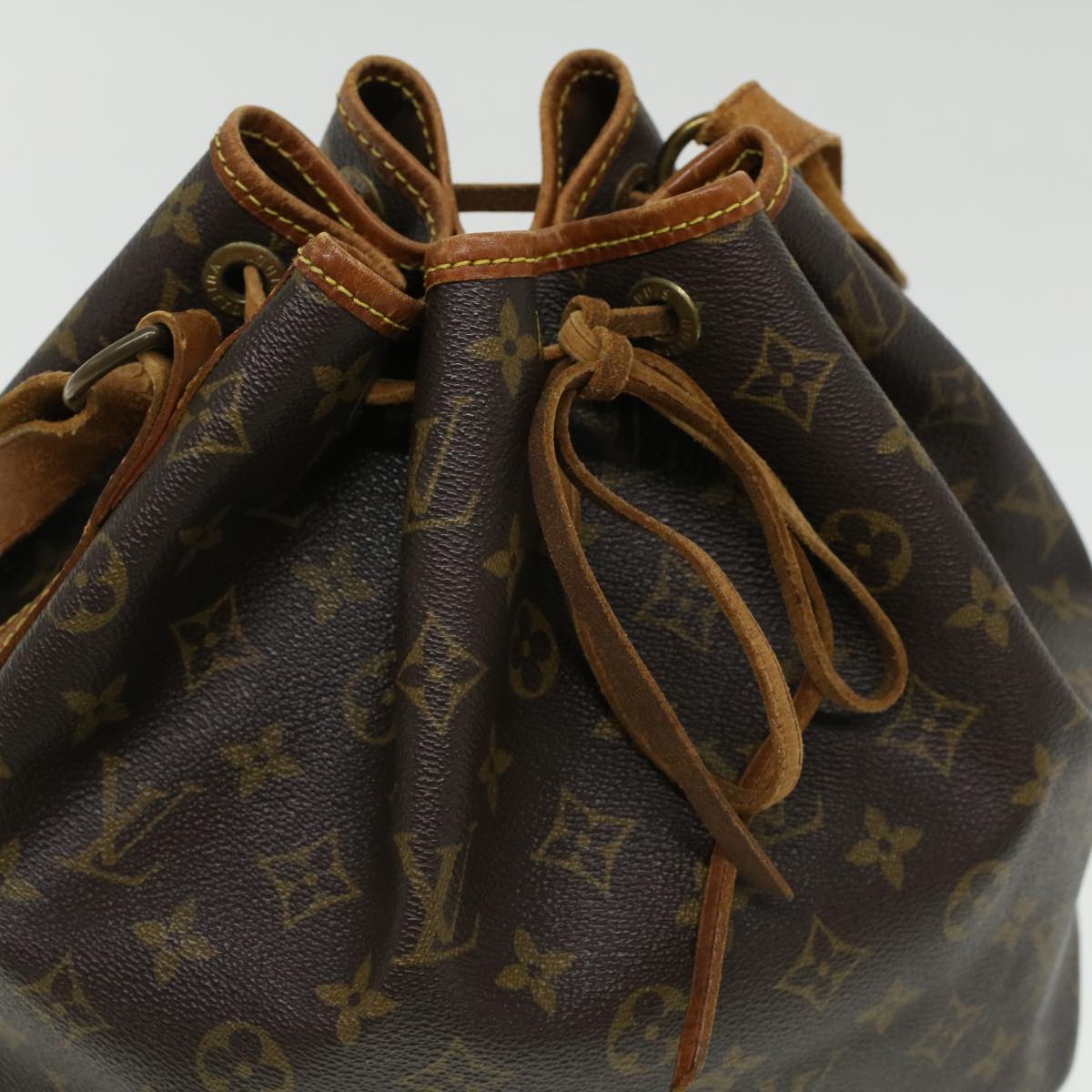 LOUIS VUITTON Monogram Petit Noe Shoulder Bag M42226 LV Auth jk3024