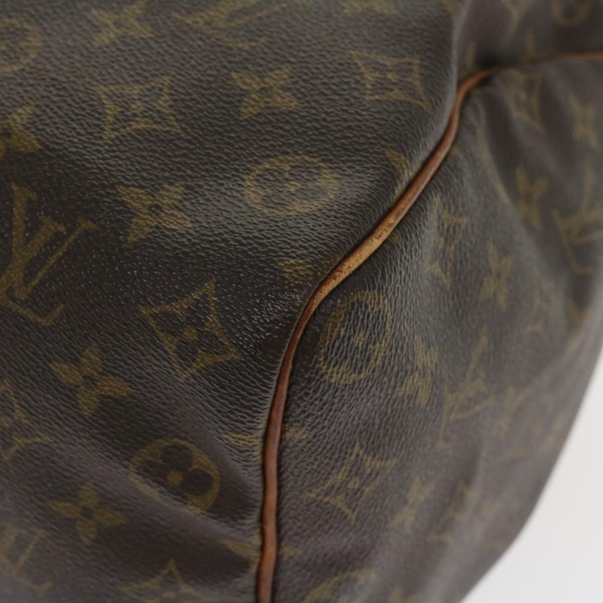 LOUIS VUITTON Monogram Speedy 35 Hand Bag M41524 LV Auth jk3031