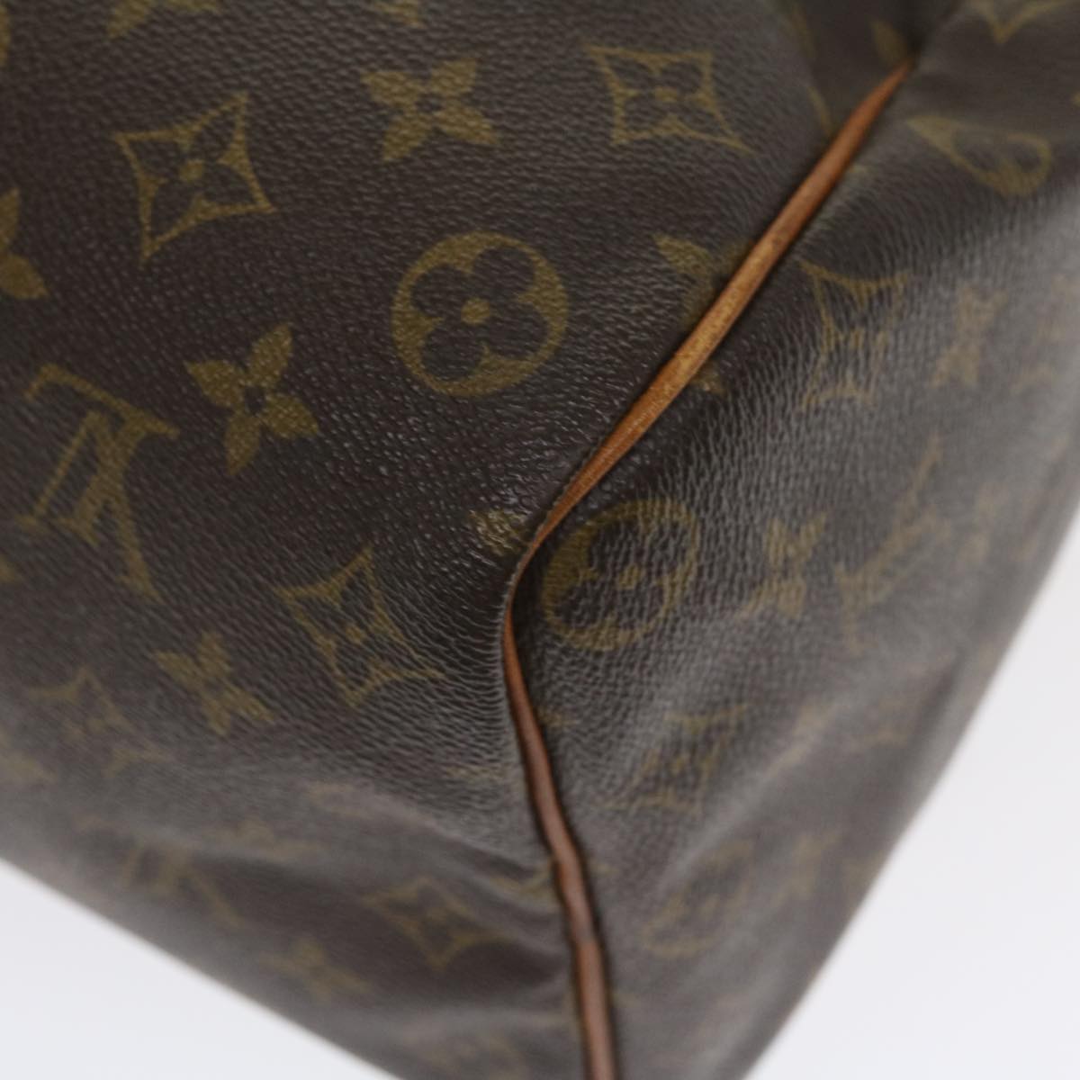 LOUIS VUITTON Monogram Speedy 35 Hand Bag M41524 LV Auth jk3031